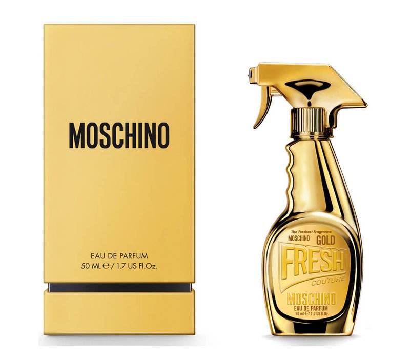 moschino gold fresh couture gift set